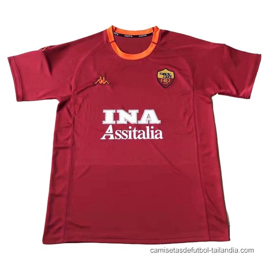 1ª Camiseta Roma Retro 2000-2001 - Haga un click en la imagen para cerrar